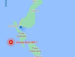 Talaud Kembali Di Guncang Gempa Bumi.