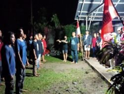 Tampi Lantik DPK GMNI Pertanian Unsrat dan Politeknik Manado
