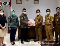 KPU Sulut Audiensi Dengan Kesbangpol