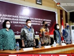Kunker Di Sulut, Sekjen KPU RI Tekankan 3 Hal