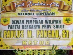 Pengurus DPW Sulut Sampaikan Dukacita Berpulangnya Opa Dari Alamanda Nay