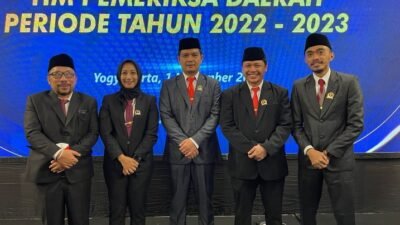 Dua Personil KPU Dan Bawaslu Sulut Dilantik Menjadi Tim Pemeriksa Daerah Periode 2022-2023