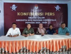 Tim Seleksi Calon Anggota KPU Provinsi Gorontalo Periode 2023-2028 Umumkan 20 Peserta Lulus Tes Tertulis dan Psikolog