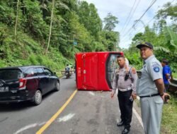 Jasa Raharja Sulut Jamin Santunan-Perawatan Korban Tabrakan Bus Kontra Minibus di Kecamatan Sonder Kabupaten Minahasa