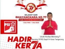 Ucok Horlas Monang : ” Selamat Hari Bhayangkara ke 77, Doa Saya POLRI makin Jaya dan Gilang Gemilang “
