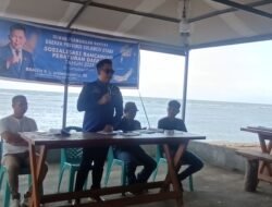 Braien Waworuntu Gelar Sosialisasi Ranperda BRIDA Tahun 2023 Di desa Parentek