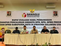 Bawaslu Sulut Temukan Ada 8 Partai Politik Pemilihan DPRD Provinsi Sulut Yang Belum Mencukupi 30% Keterwakilan Perempuan