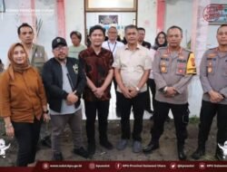 KPU Sulut Bersama Forkopimda Monitoring Perkembangan Proses Rekapitulasi Beberapa Kecamatan di Sulut