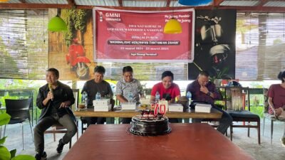 HUT Dies Natalis Ke- 70, DPC GMNI Gelar Diskusi Publik Dengan Tema “Nasionalisme Menjawab Tantangan Zaman”