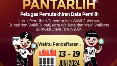 Pendaftaran Pantarlih Petugas Pemutakhiran Data Pemilih Pilkada Tahun 2024
