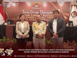 Salman Saelangi Hadiri FGD Tindak Lanjut MA Terkait Batas Usia Calon Kepala Daerah