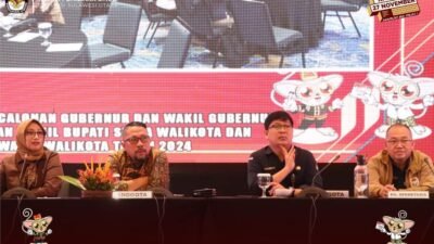 KPU Sulut Gelar Pembukaan Rakor Tahap Pencalonan Pilkada 2024
