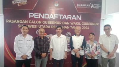 KPU Sulut Panggil KPU Minut, Hasil Klarifikasi tak Ada Unsur Kesengajaan Kehadiran Isteri Paslon