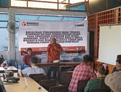 Bawaslu Sulut Gelar Sosialisasi Pengawasan Masa Tenang Pemungutan, Perhitungan Dan Rekapitulasi Suara Bersama Forward