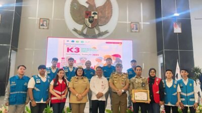 Raih Penghargaan Zero Accident, PLN UID Suluttenggo Tegaskan Komitmen K3 Di Seluruh Unit