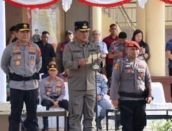 Gubernur Sulut Yulius Selvanus Pimpin Apel Gelar Pasukan Ketupat Samrat 2025