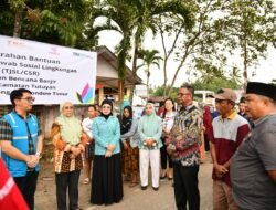 PLN Suluttenggo Salurkan Bantuan TJSL untuk Warga Terdampak Banjir di Bolaang Mongondow Timur