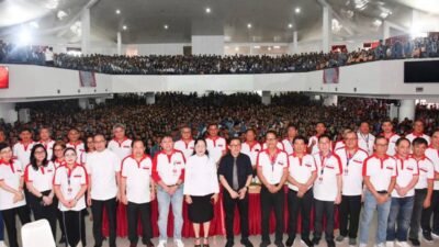 Rektor Unsrat Oktovian Sompie Buka Kegiatan Pengenalan Kehidupan Kampus Mahasiswa Baru