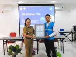 PLN UP3 Tahuna Raih Sertifikat Penghargaan SMK3 dari Kementerian Ketenagakerjaan RI