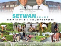 Tingkatkan Kenyamanan Pelayanan, Sekretariat DPRD Sulut Gelar Aksi Bersih Lingkungan