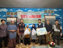 Tebar Cahaya Keberkahan, PLN UP3 Tahuna dan YBM Salurkan Santunan untuk Anak Yatim Panti Sitti Maryam
