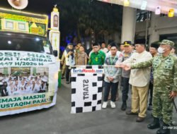 Gema Takbir di Bumi Nyiur Melambai, Gubernur Yulius Selvanus Lepas Pawai Idulfitri 1447 H