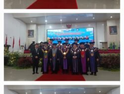 Perkuat Kualitas Akademik, Unsrat Manado Kukuhkan 10 Guru Besar Baru