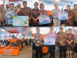 Gubernur Sulut Yulius Serahkan Bantuan Kepada Kelompok Tani Dan Nelayan Kakas