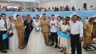 22 Pasangan di Minahasa Utara Ikuti Nikah Massal Gratis di Kantor Gubernur Sulut