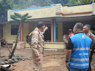 PLN UP3 Tahuna Gerak Cepat Pulihkan Jaringan Terdampak Longsor di Tamako, Jaga Keandalan Listrik Sambut HUT ke-81 RI
