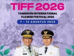 Gubernur Yulius Ajak Wisatawan Domestik dan Asing Meriahkan TIFF 2026 di Tomohon