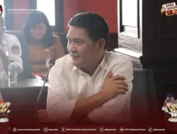 Rapat Bersama Pemprov Dan Forkopimda, Kenly Poluan Sampaikan Kesiapan KPU Sulut Dalam Penyelenggaraan Pilgub 2024