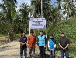 Buka Akses dan Tumbuhkan Ekonomi Desa Ambara: PLN UP3 Gorontalo Salurkan Bantuan Pembangunan Jalan Usaha Tani