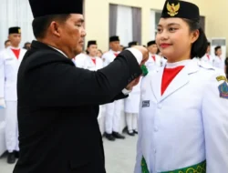 Pengukuhan Paskibraka Sulut 2026: Gubernur Yulius Tekankan Disiplin dan Kerja Sama Tim