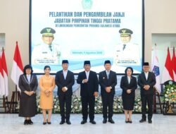 Gubernur Sulut Yulius Selvanus Rotasi 3 Pejabat Eselon II, Ini Daftar Nama dan Posisi Barunya