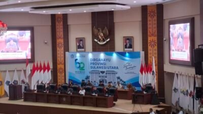 Gubernur Sulut Yulius Selvanus Beberkan Postur RAPBD 2027 senilai Rp3,24 Triliun di Paripurna DPRD
